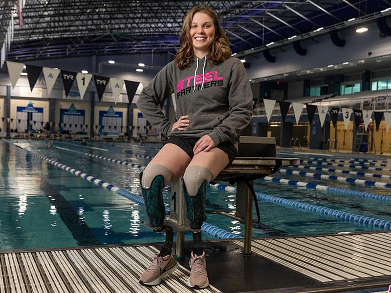 The Swimmer Who Overcame A Leg Amputation, and Then Another – Morgan Stickney